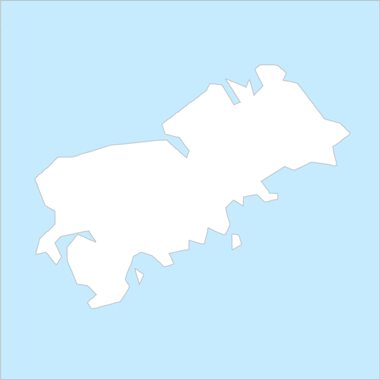 시코탄섬 행정 지도