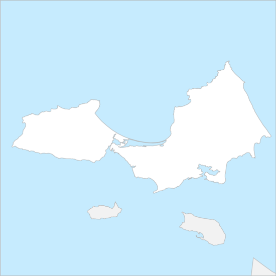 마르가리타섬 행정 지도