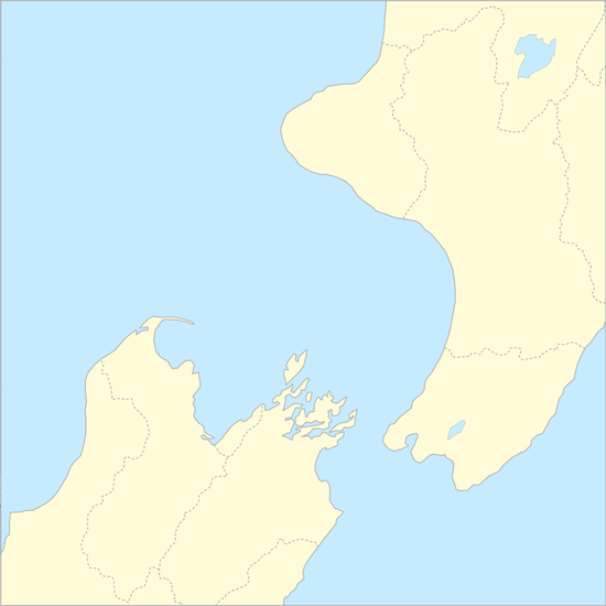 쿡해협 행정 지도
