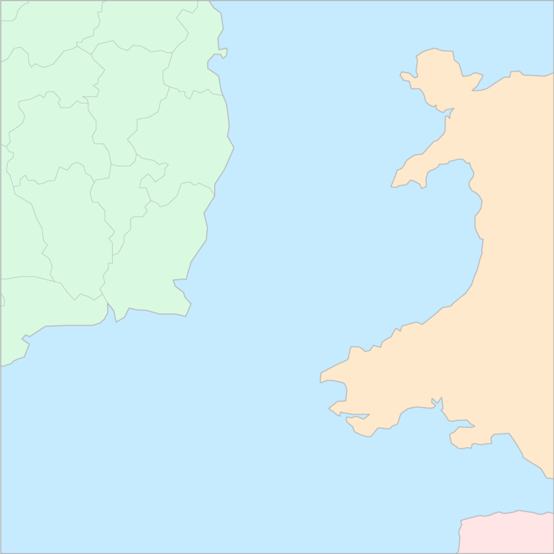 세인트조지해협 국가 지도