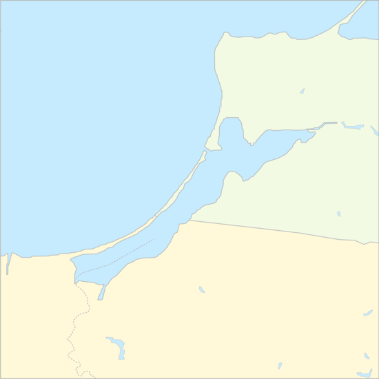 비스툴라석호 국가 지도