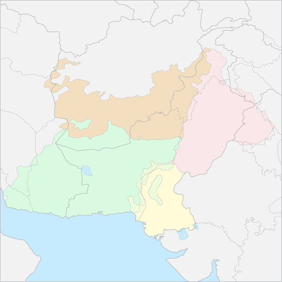 파키스탄 민족 지도