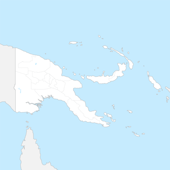 파푸아뉴기니 행정 지도