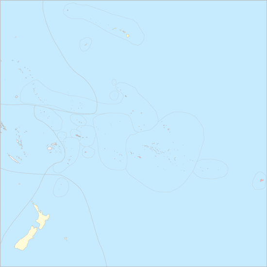 폴리네시아 국가 지도