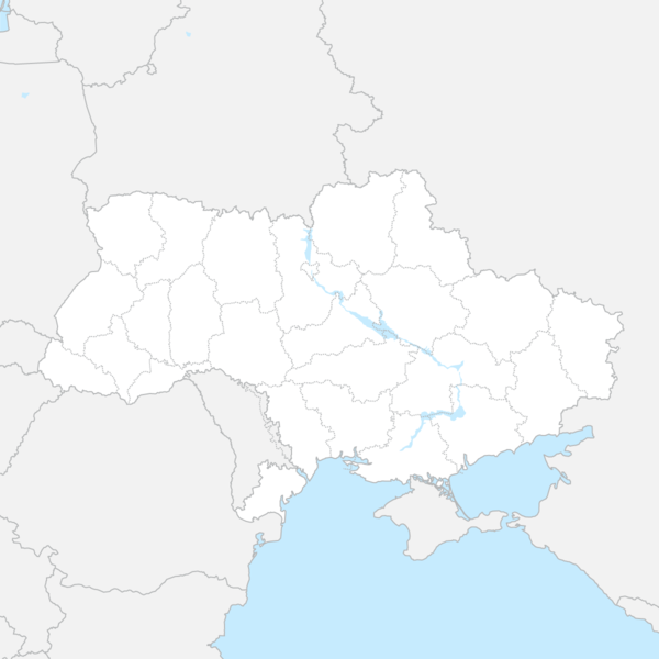 우크라이나 행정 지도