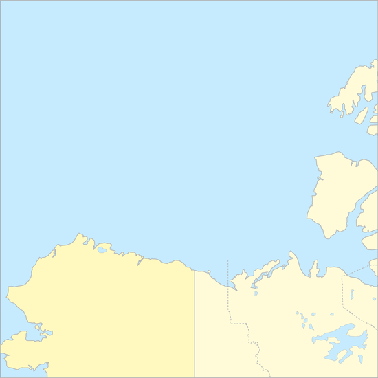 보퍼트해 국가 지도