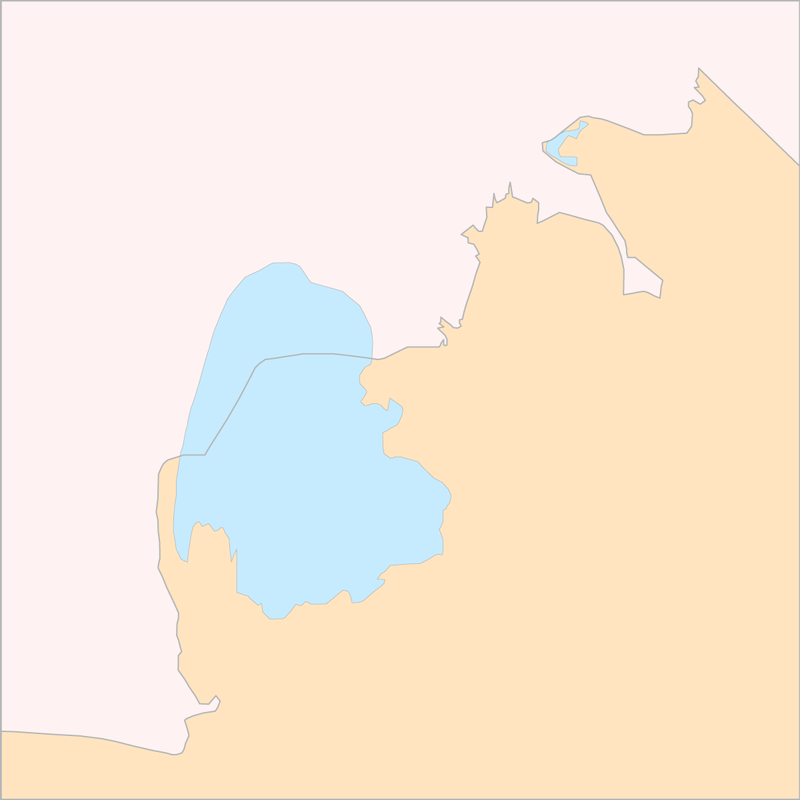 사리카미슈호 국가 지도
