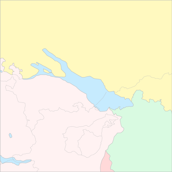 보덴호 국가 지도