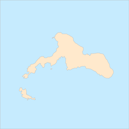 로빈슨크루소섬 행정 지도