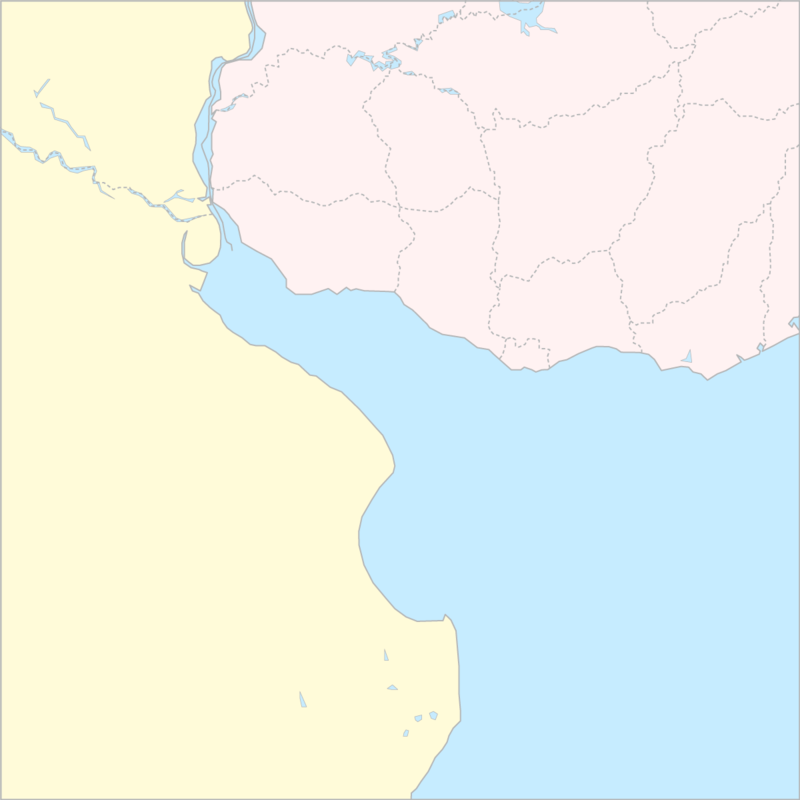 라플라타강 국가 지도