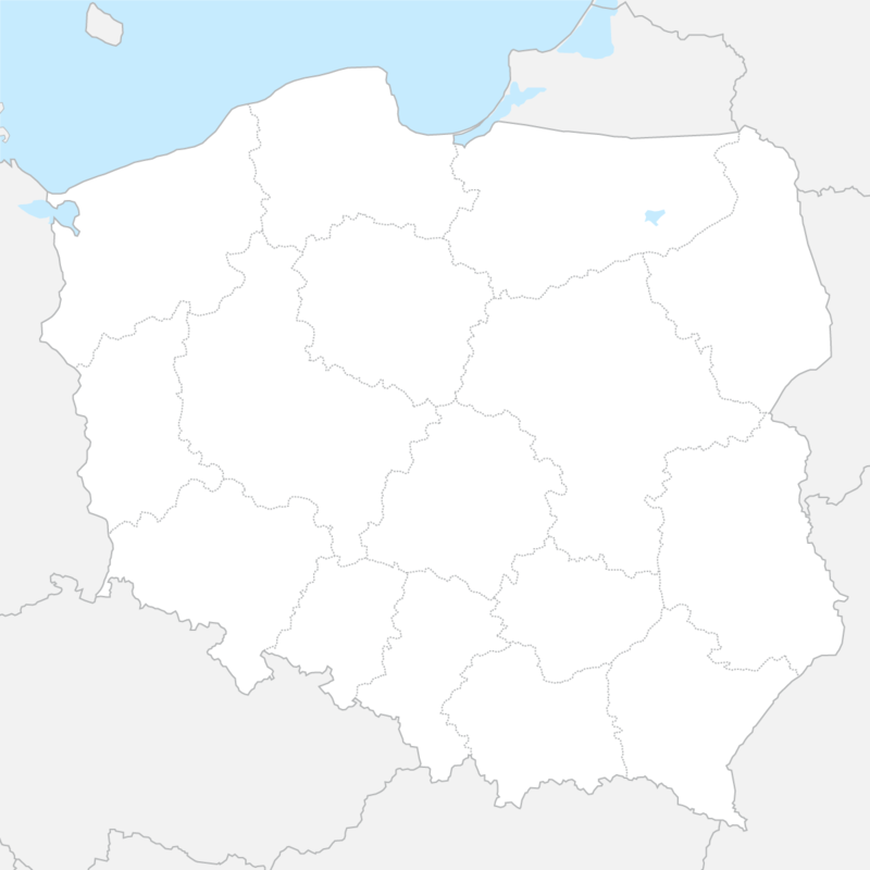 폴란드 행정 지도
