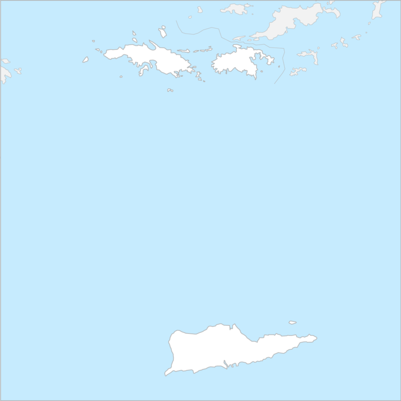 미국령 버진아일랜드 행정 지도