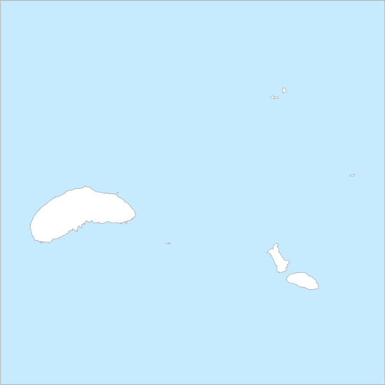 우오쓰리섬 주변 행정 지도