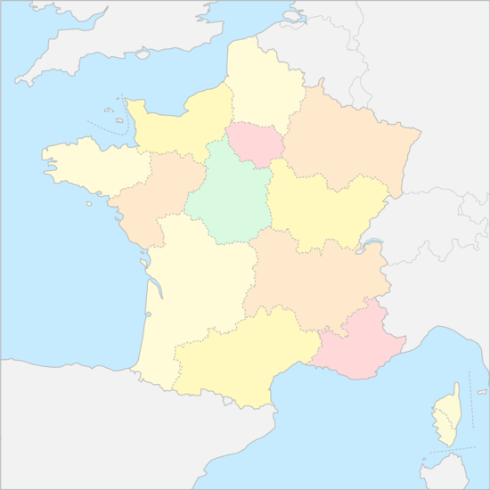 프랑스 행정 지도 (데파르트망)