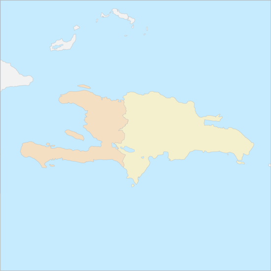 히스파니올라섬 국가 지도