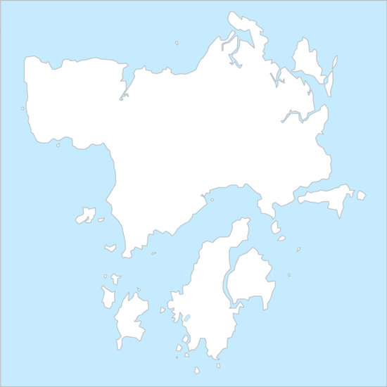 랑카위섬 행정 지도