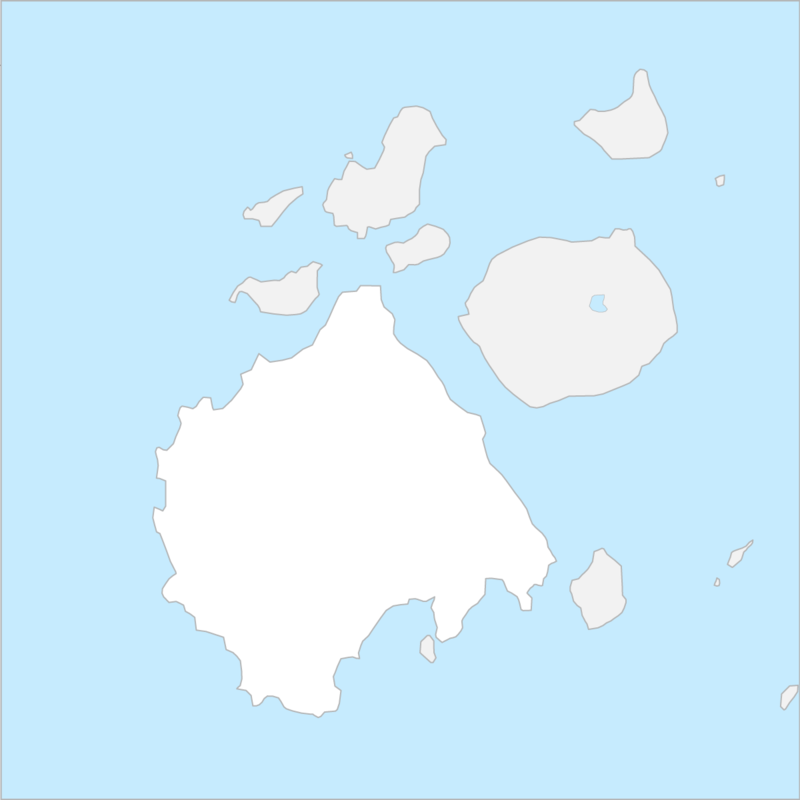 프린스오브웨일스섬 (호주) 행정 지도