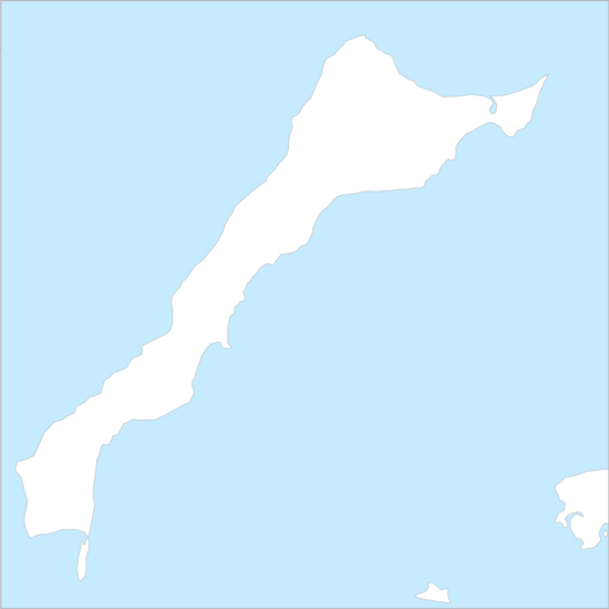쿠나시르섬 행정 지도