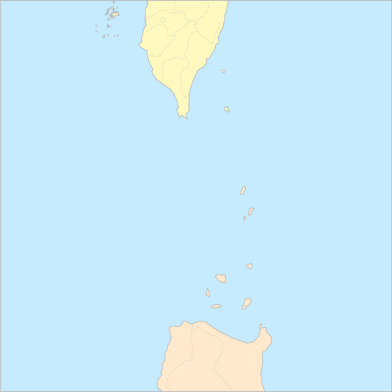 루손해협 국가 지도