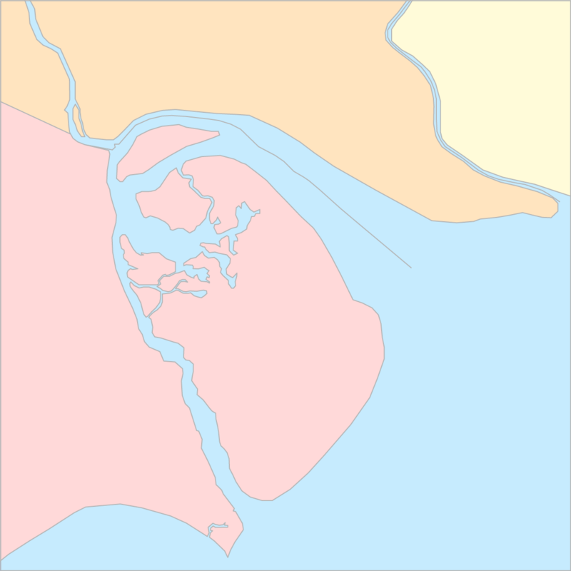 부비얀섬 행정 지도