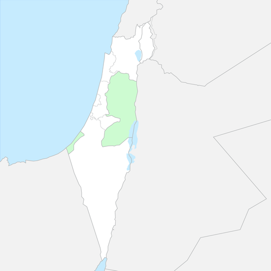 이스라엘 행정 지도