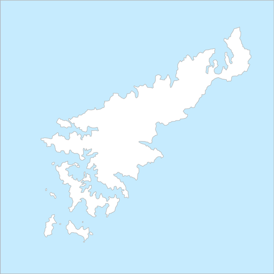 아마미오섬 행정 지도