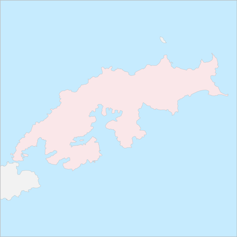 킹조지섬 지도