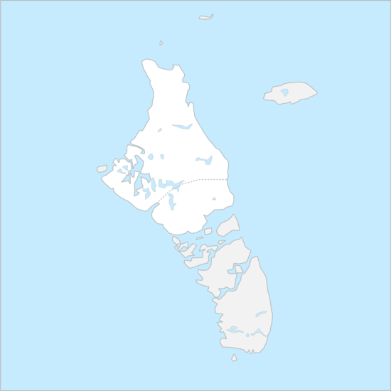 안드로스섬 (바하마) 행정 지도