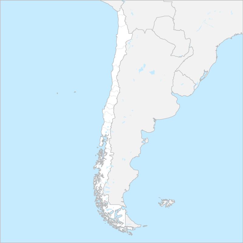 칠레 행정 지도