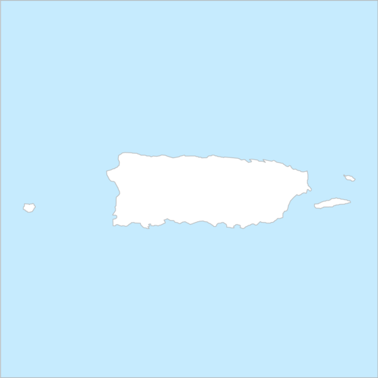 푸에르토리코 행정 지도