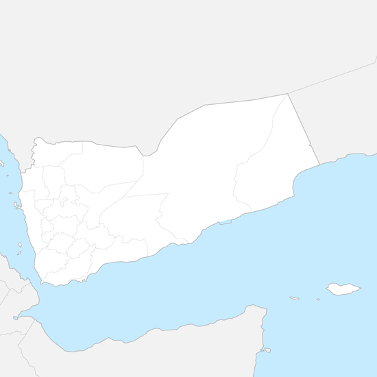 예멘 행정 지도