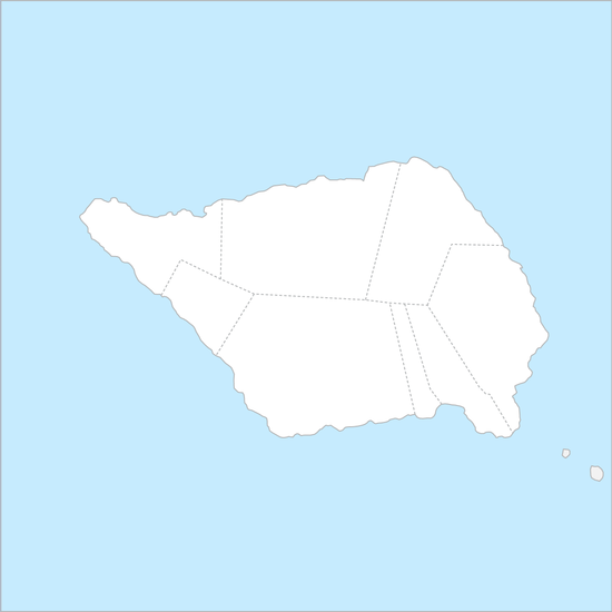 사바이섬 행정 지도