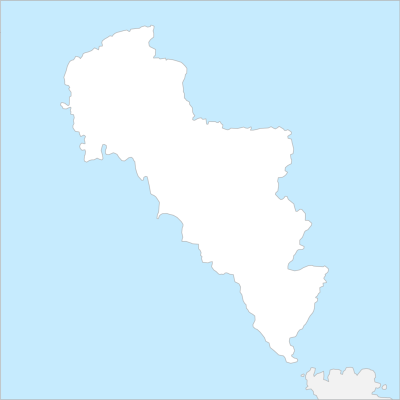 안드로스섬 (그리스) 행정 지도